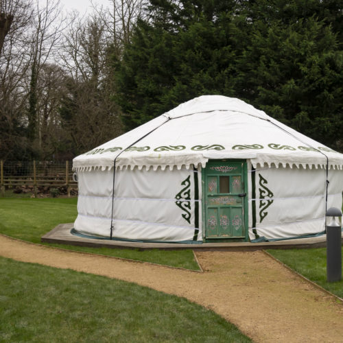 Oxford Film Location yurt