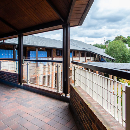 ascot film location balcony