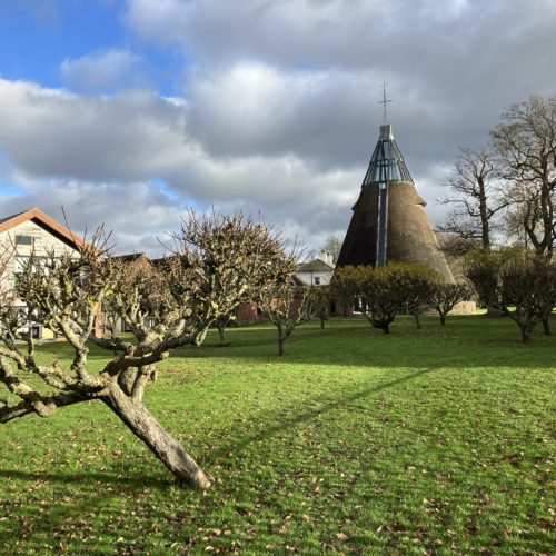 Hassocks film location cone